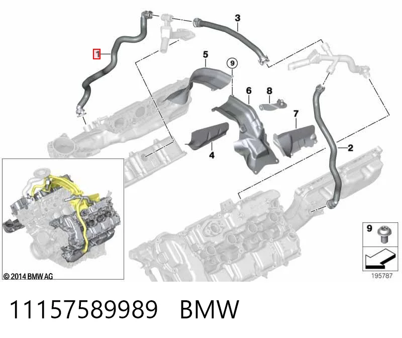 11157589989 BMW 
