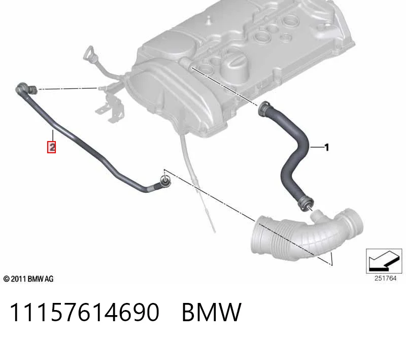 11157614690 BMW Decantador de aceite