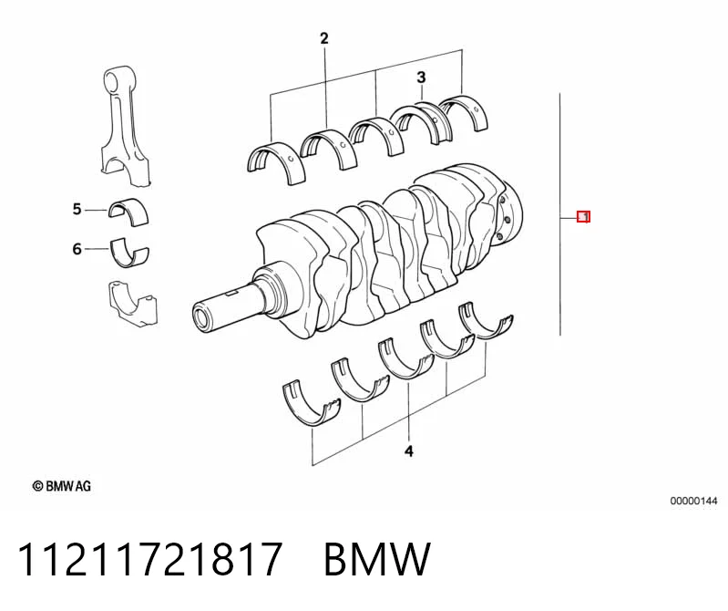 Cigüeñal para BMW 3  E30