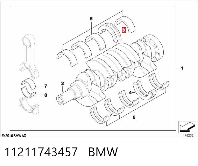 11211743457 BMW