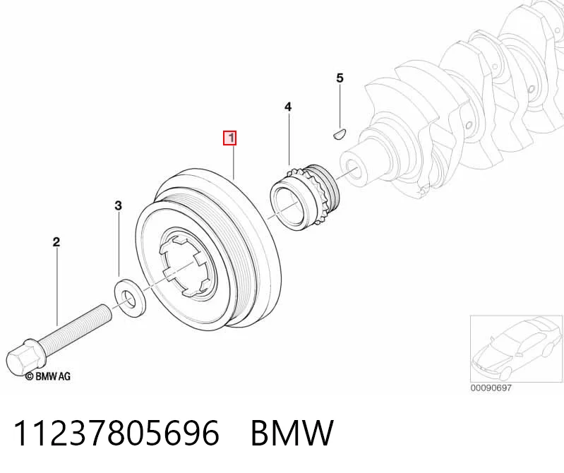 11237805696 BMW Dámper