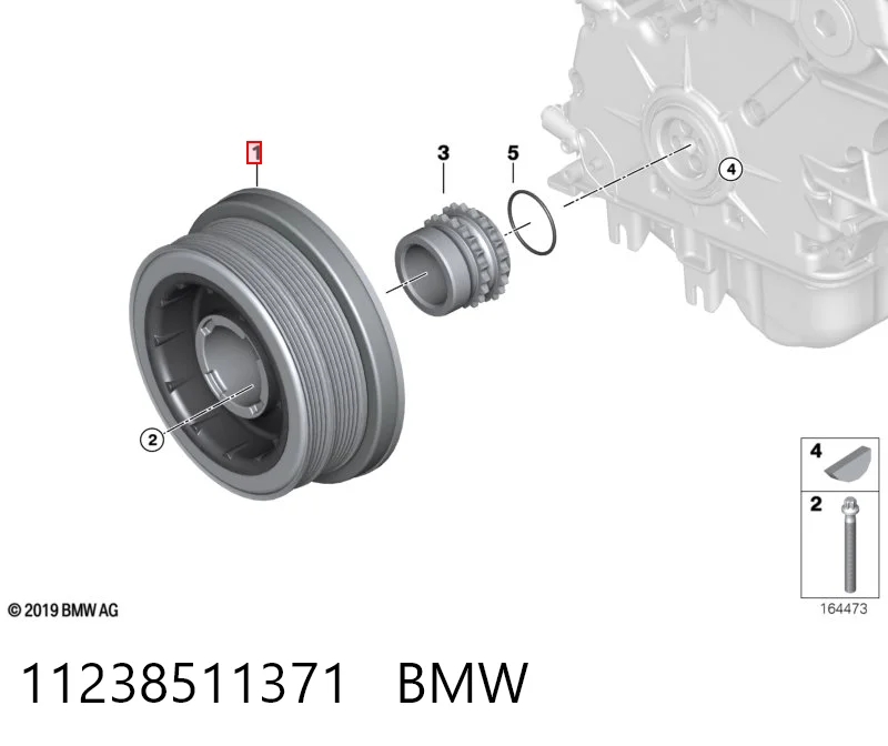 11238511371 BMW Dámper