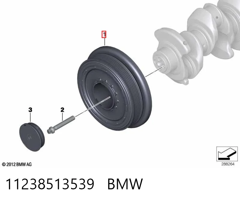 11238513539 BMW Dámper