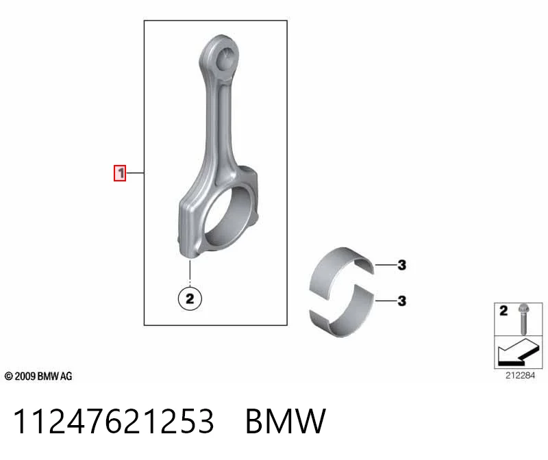 11247621253 BMW Biela