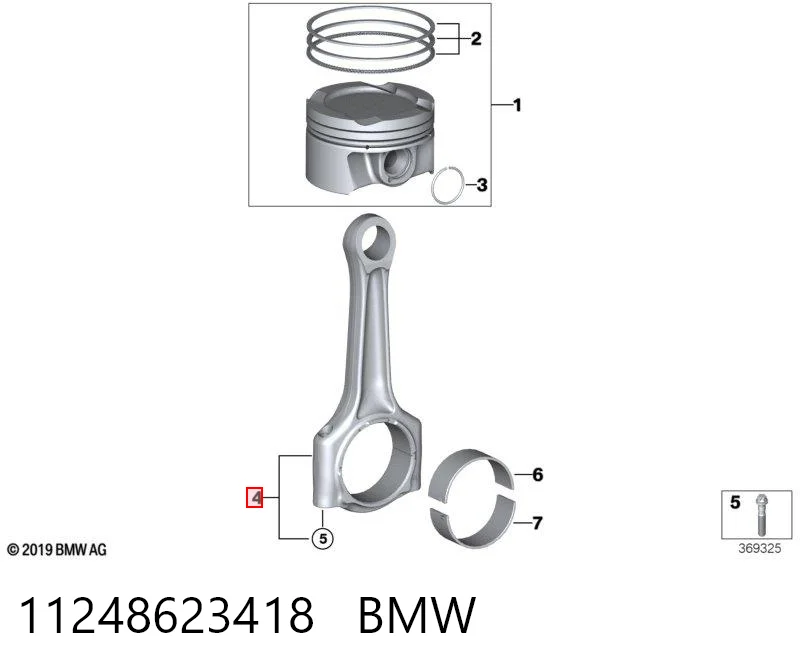 11248623418 BMW Biela