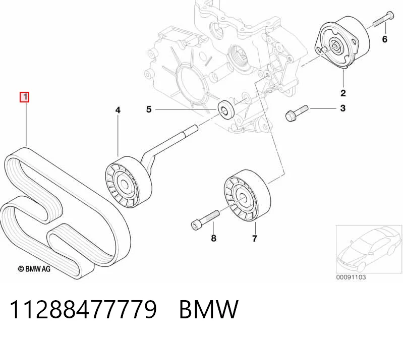 Correa poly v BMW X3  (2004-2010)