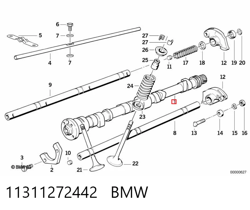 Árboles de levas para BMW 3 E21