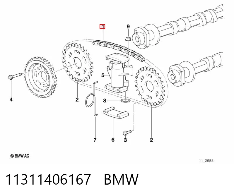 11311406167 BMW