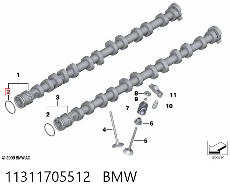 Comprar Retén del árbol de levas BMW 5  E39 a bajo precio