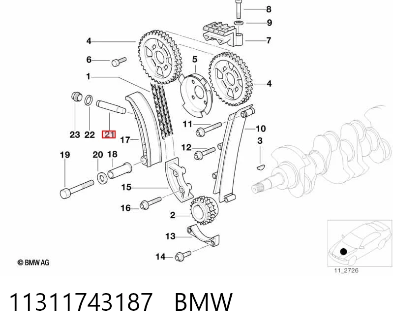 11311743187 BMW