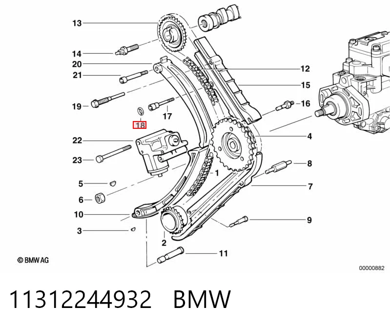 11312244932 BMW