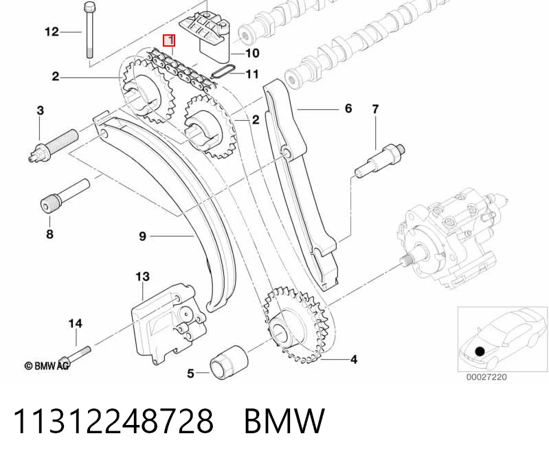 11312248728 BMW