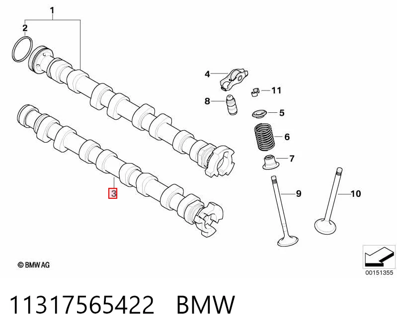 11317565422 BMW