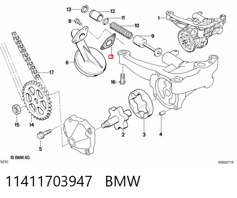 11411703947 BMW 