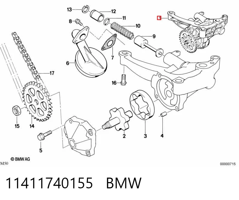 Comprar Bomba de aceite BMW 5  E34 a bajo precio