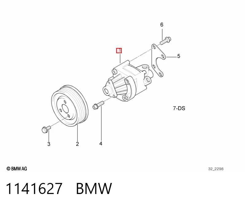 1141627 BMW Bomba hidráulica de dirección