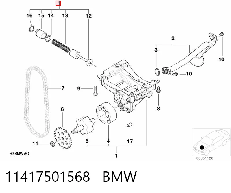 Bomba De Aceite para BMW 3 E46