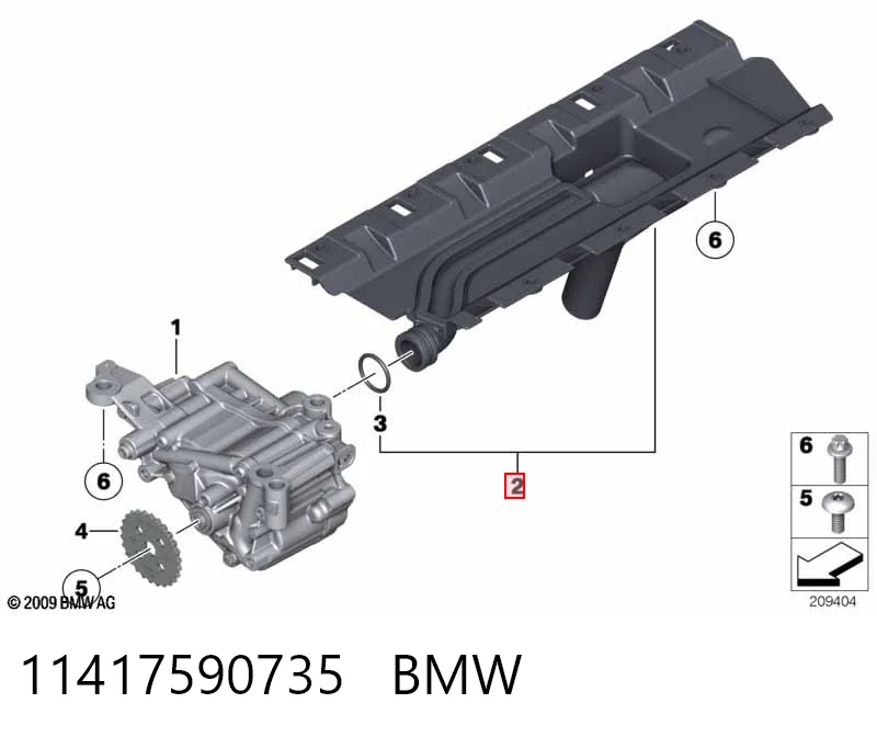 Comprar Tubo de aspiración de aceite BMW X5  E70 a bajo precio