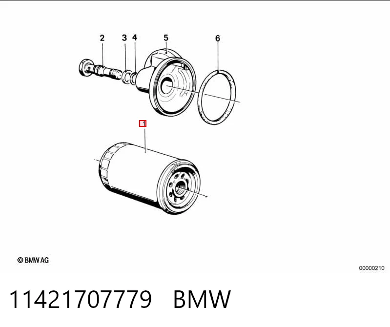 Filtro de aceite BMW 3  desde 7,65 €