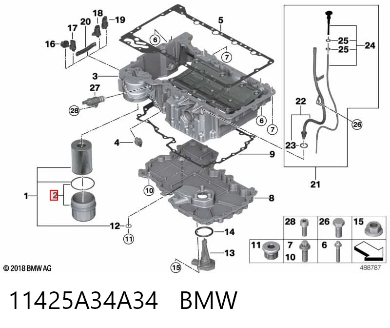 11425A34A34 BMW