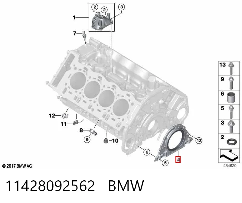 Comprar Retén de cigüeñal BMW 5  G30, F90