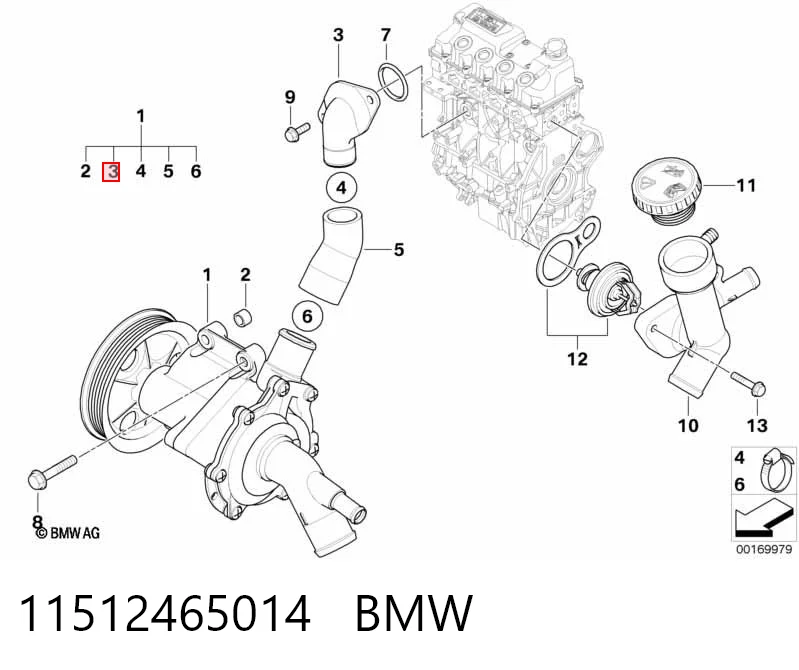 11512465014 BMW