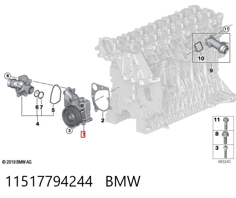 11517794244 BMW