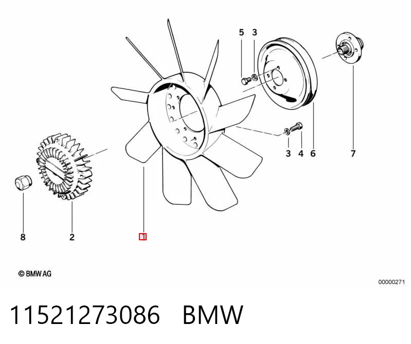 11521273086 BMW