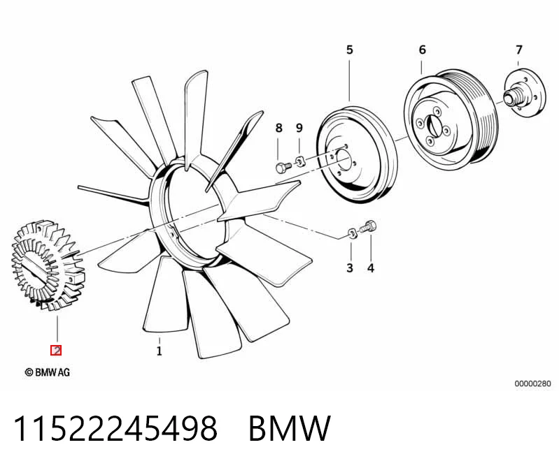 11522245498 BMW