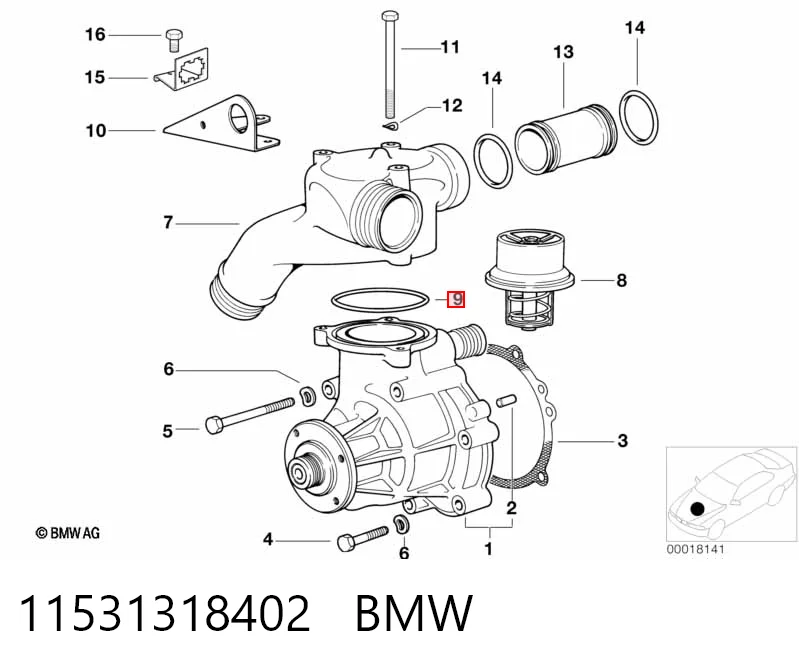 11531318402 BMW