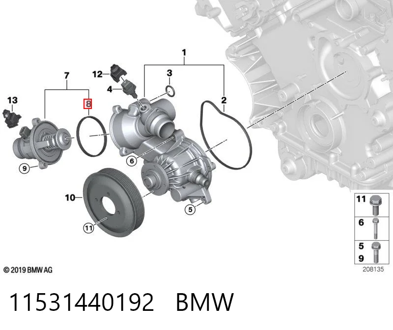 11531440192 BMW