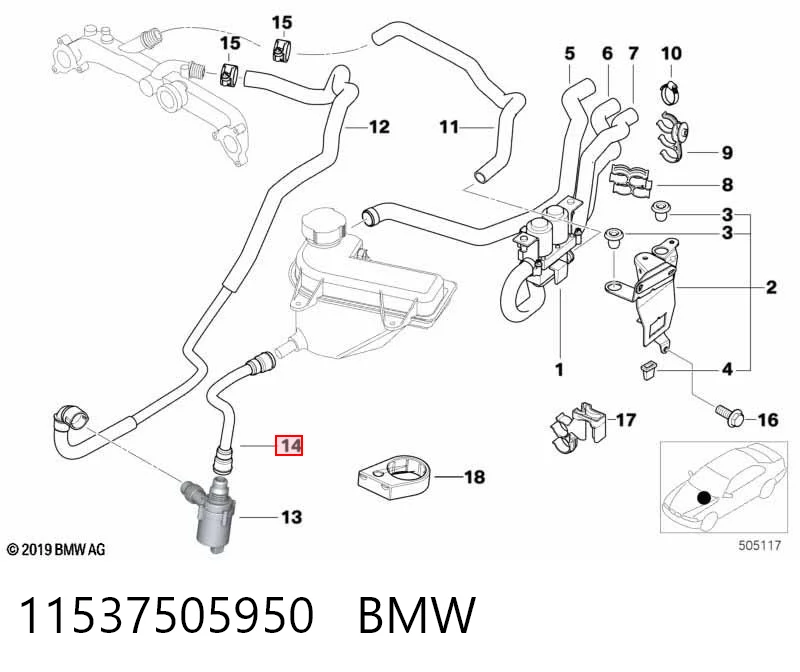 11537505950 BMW