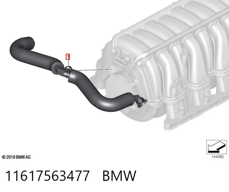 11617563477 BMW Decantador de aceite