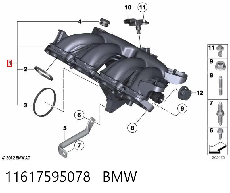 Comprar Colector de admisión COUNTRYMAN  R60