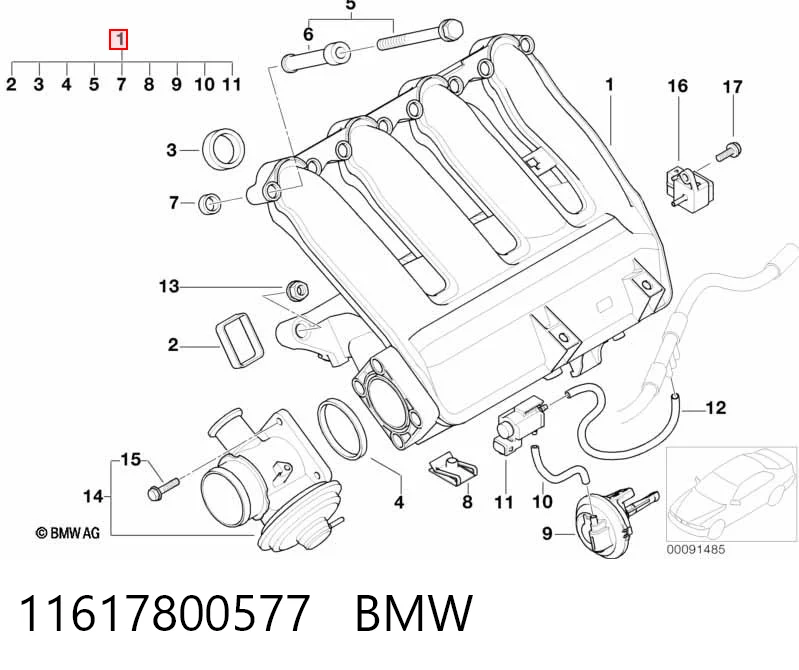 Comprar Colector de admisión BMW 3  E46 a bajo precio