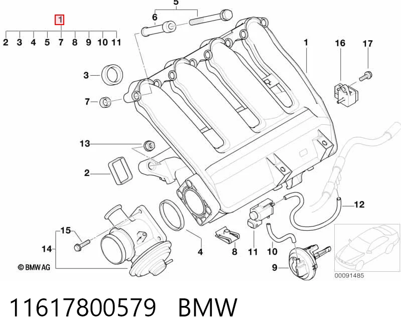 11617800579 BMW
