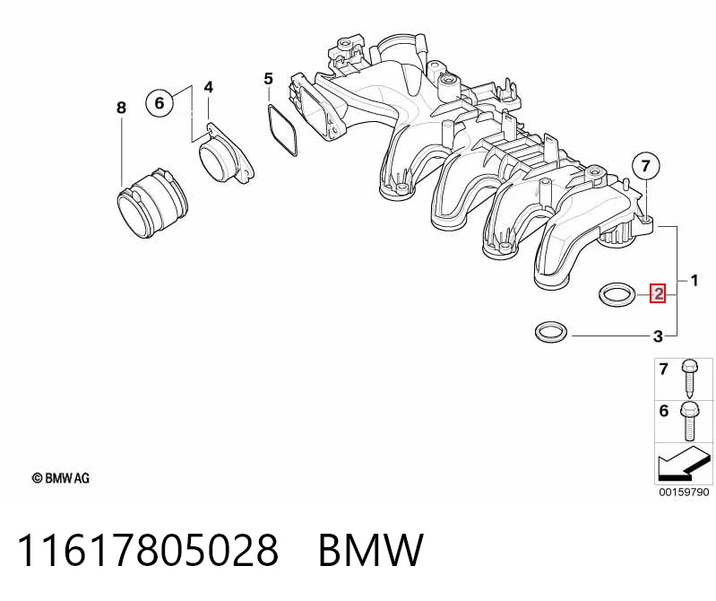 Junta colector de admisión Ford Fiesta V hatchback comprar en España