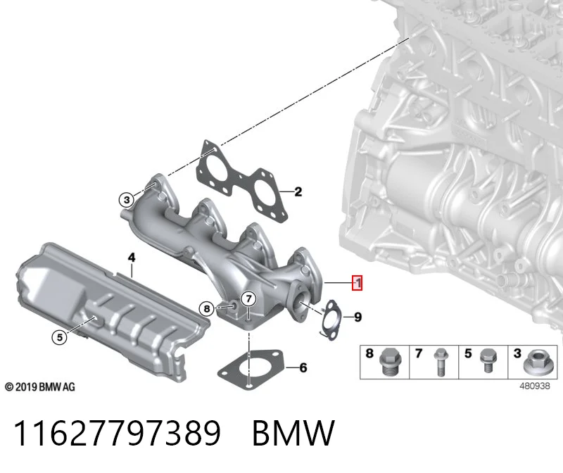 Colectores de escape BMW 1  (2011-2019)