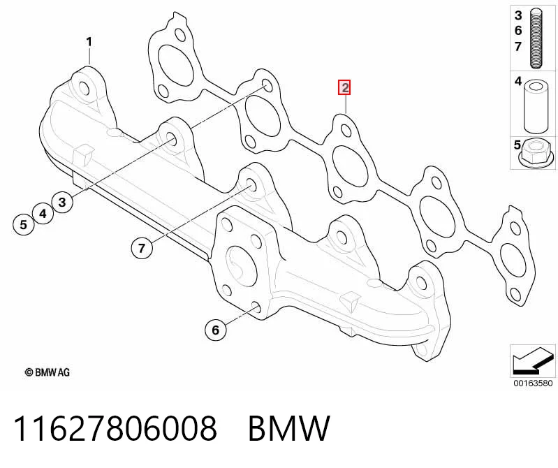 Junta colector escape Citroen C5  desde 7,35 €