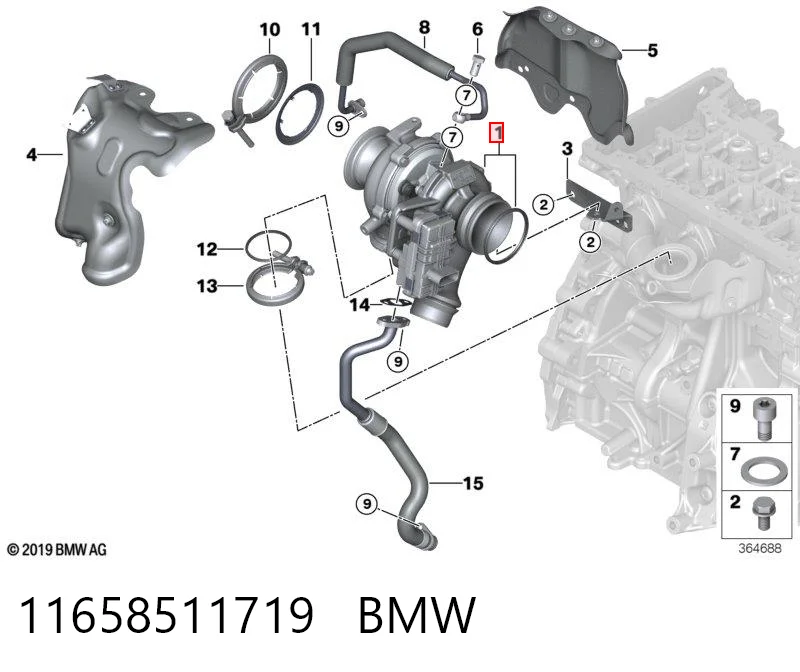 Comprar Turbocompresor Mini COUNTRYMAN  F60 a bajo precio