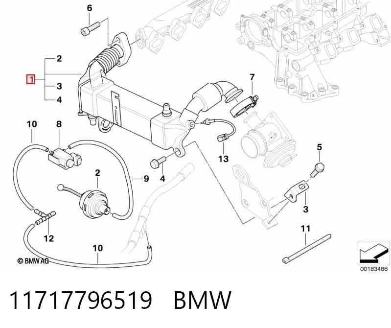 11717796519 BMW