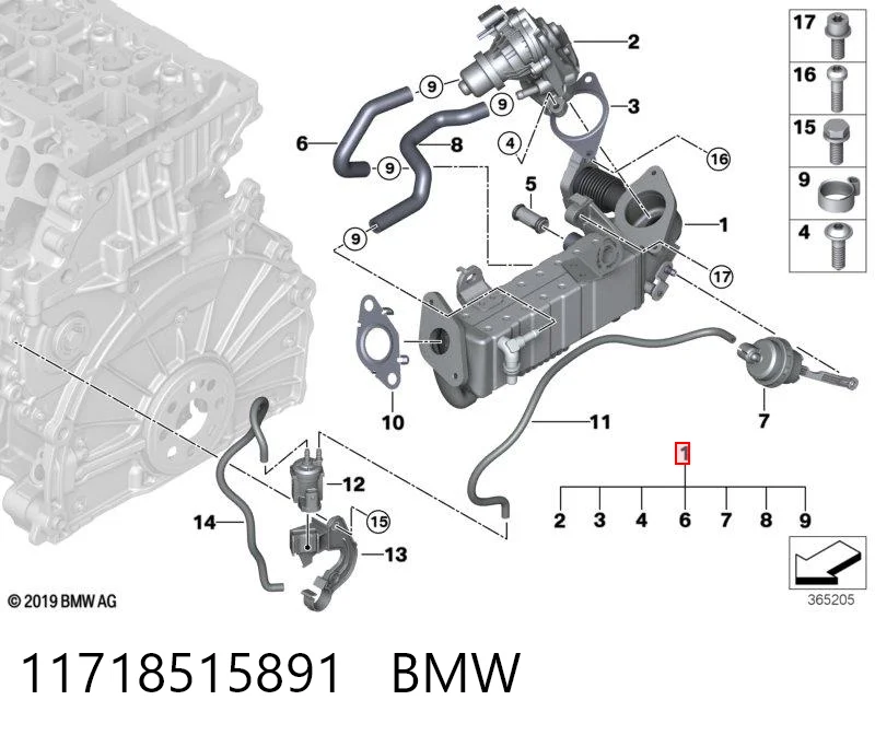 11718515891 BMW