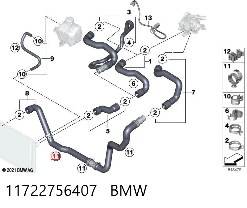11722756407 BMW