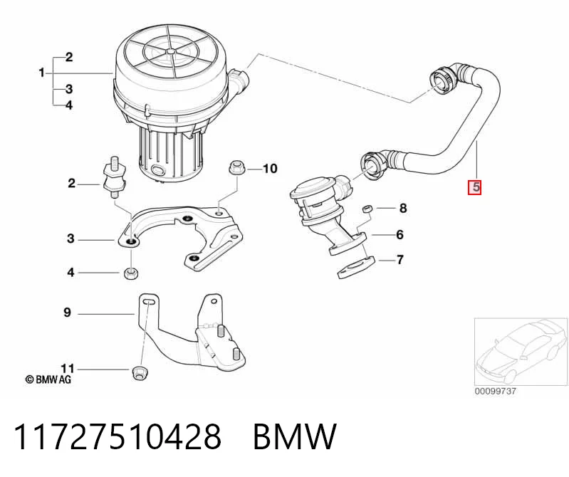 11727510428 BMW