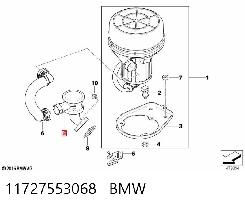 11727553068 BMW