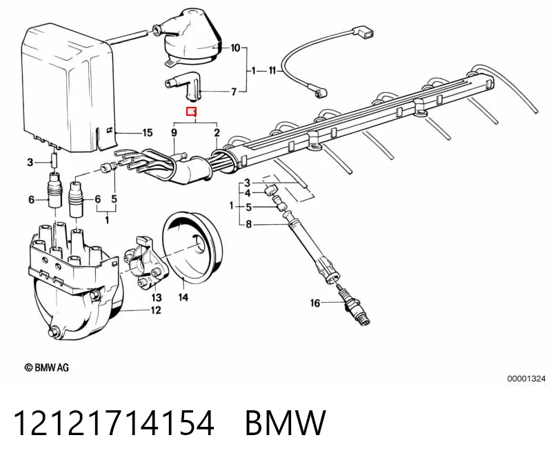 Cables de bujías para BMW 3 E30