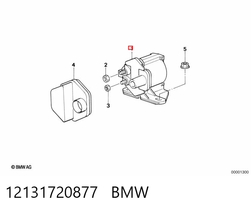 12131720877 BMW Bobina de ignición