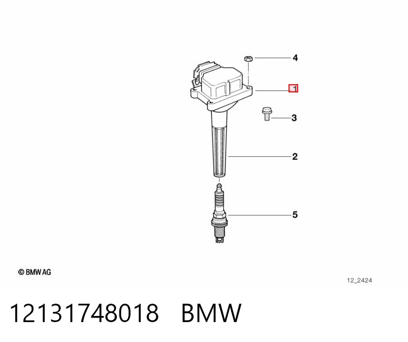 12131748018 BMW Bobina de ignición