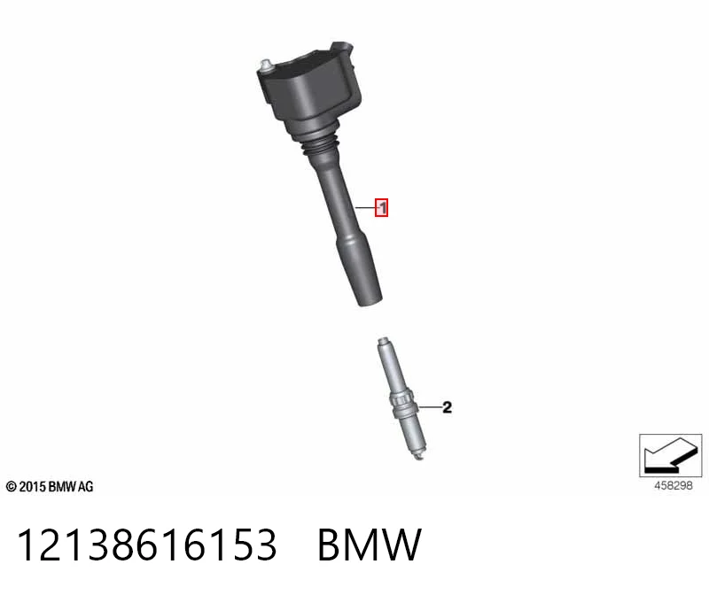 12138616153 BMW Bobina de ignición
