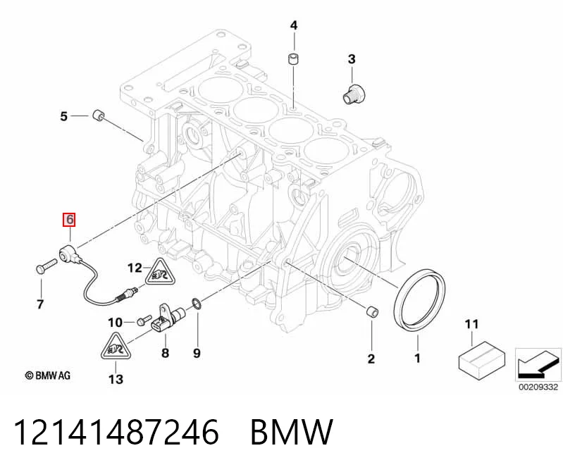 Sensor de detonación Mini Cooper  (2001-2006)